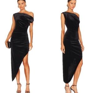 Norma Kamali Velvet Dress